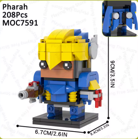 OVERWATCH PHARAH [BRICKHEADZ]