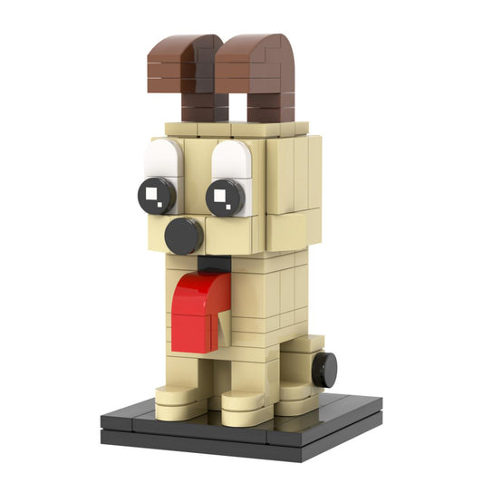 GARFIELD & FRIENDS ODIE [BRICKHEADZ]